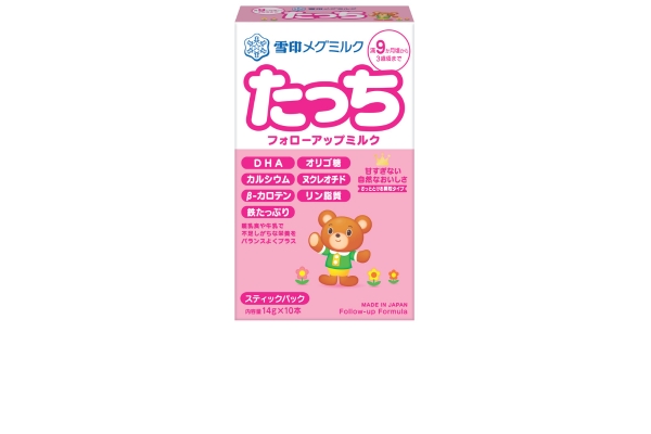 <div style=" font-size:10px; font-weight:bold;"> 雪印メグミルクたっち　スティックタイプ </div>  <div style=" font-size:10px;"> 「雪印メグミルク たっち」は離乳食だけでは不足しがちな栄養をバランス良く補うフォローアップミルクです。 </div>