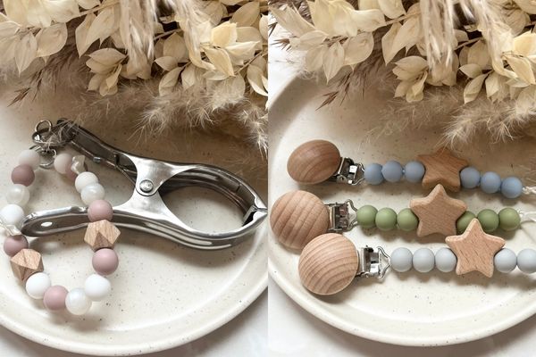<div style=" font-size:10px; font-weight:bold;">cielo<br>木製のベビー用品♡お名前入りのおしゃぶりホルダーやシューズクリップを作成させて頂きます♡<br>お子様に似合う色やママがお好きな色をお選びいただき世界に一つのプレゼントを作成させて頂きます♡<br>ママとリンクできる商品もご用意してます◎</div>