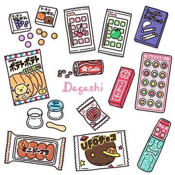 <div style=" font-size:10px; font-weight:bold;"> 駄菓子屋チツテト堂 </div>  <div style=" font-size:10px;">いろんな駄菓子があるよ。みんな来てねきてね。 </div>