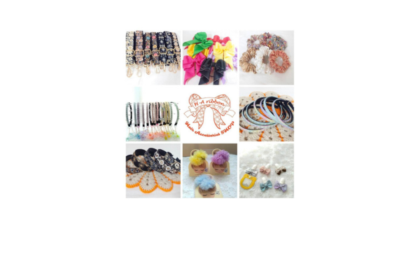 <div style=" font-size:10px; font-weight:bold;"> H-A ribbon </div>  <div style=" font-size:10px;">  リボンのヘアアクセサリーや雑貨の販売</div>