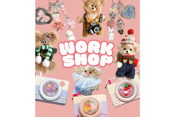 <div style=" font-size:10px; font-weight:bold;">ccloche Room<br>シャカシャカトイカメラ作り、 モールドール作り、 キーリング作りなど<br>小さなお子様から大人の方まで 楽しんでいただける ワークショップを開催しております</div>