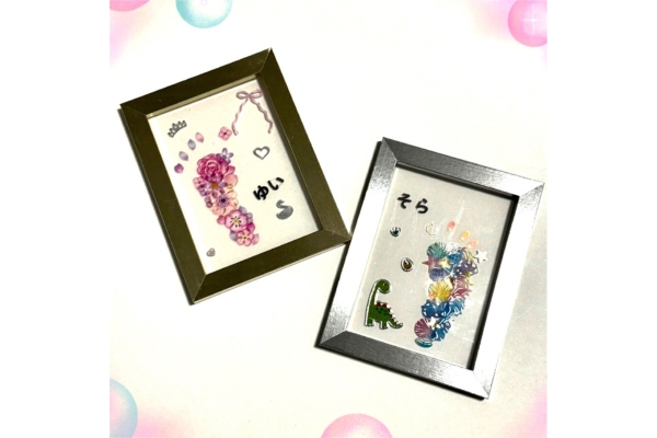 <div style=" font-size:10px; font-weight:bold;">  Fleurette(フルレット) </div>  <div style=" font-size:10px;">  27日<br> お子様の足形、ネームタグ </div>