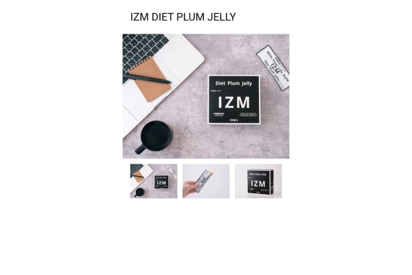 <div style=" font-size:10px; font-weight:bold;"> IZM Diet Plum Jelly </div> <div style=" font-size:10px;"> イズムダイエットプラムゼリーは、糖や脂肪の吸収を抑えることで注目されている成分を贅沢に配合。腸活やダイエットのお供に。 </div>