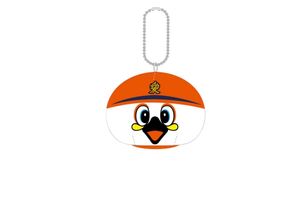 <div style=" font-size:10px; font-weight:bold;"> おまんじゅうキーホルダー（アルファくん） </div>  <div style=" font-size:10px;"> オイシックス新潟アルビレックスBCの球団マスコット『アルファくん』がおまんじゅう型のキーホルダーに！ </div>