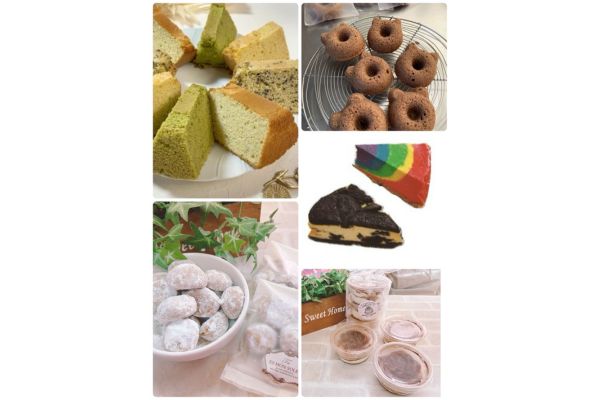 <div style=" font-size:10px; font-weight:bold;">【米粉のおやつと発酵調味料の店 sweets・mimi】<br>身体に優しい米粉のおやつや自家製発酵調味料で味付けしたご飯などを<br>マルシェや店舗で販売してます。<br>米粉シフォンケーキ、米粉ドーナツ、クッキー</div>