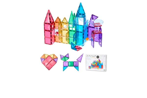 <div style=" font-size:10px; font-weight:bold;"> マグビルドスロープセット72ピース </div>  <div style=" font-size:10px;">  SNSで大人気のマグビルドシリーズ！子どもはもちろん大人もハマってしまうマグネットブロックです。小さなお子様でも直感的に遊べて、学べるブックレットもついてるから楽しくお勉強もできる知育玩具です。 </div>