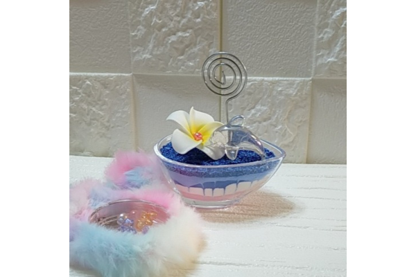 <div style=" font-size:10px; font-weight:bold;"> 笑のん〜ENON〜 </div>  <div style=" font-size:10px;"> サンドのメモホルダー&キーホルダーを作りましょう♪ </div>