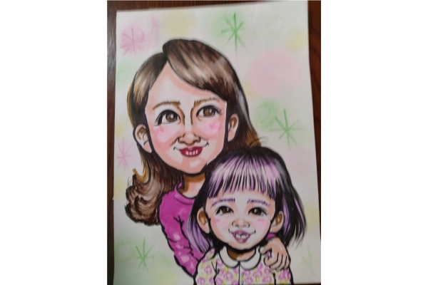 <div style=" font-size:10px; font-weight:bold;">  愛宇絵を </div>  <div style=" font-size:10px;">  両日出展（９月２７日・２８日） </div>