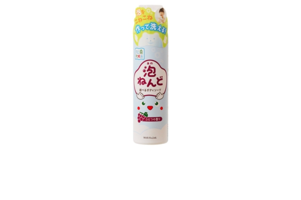 <div style=" font-size:10px; font-weight:bold;"> 遊べるボディソープ　泡ねんど　ぶどうの香り </div>  <div style=" font-size:10px;">  お風呂嫌いも夢中でこねこね楽しく作って洗える♪新感覚のボディソープ。<br> 従来の泡風呂ではなく、ボディーソープなのでカラダを洗うことができます。<br> まるでねんどのように自由自在に形を成形することができます。<br> ぶどうの香り。 </div>