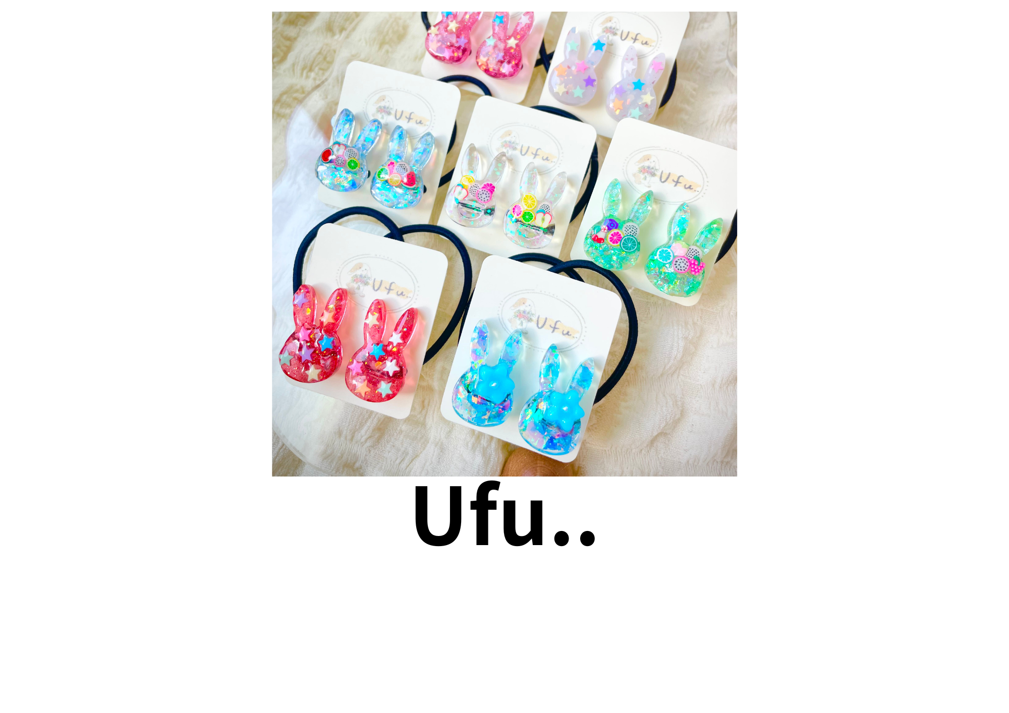 "つけた時にうふっと優しい気持ちになるようなアクセサリーをコンセプトに製作しています ꪔꪔ レジンを使ったアクセサリーはワイヤーやチェーンを使い、1から形を作るUfuオリジナルの商品もあります。 子供用から大人用のアクセサリーを豊富に揃えていますので楽しんで頂けると嬉しいです✨"