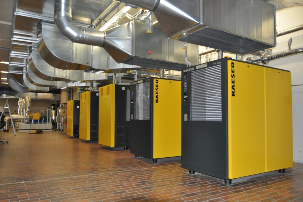 Ersatz Druckluftanlage ETH Zürich Science City (Hönggerberg) 2014