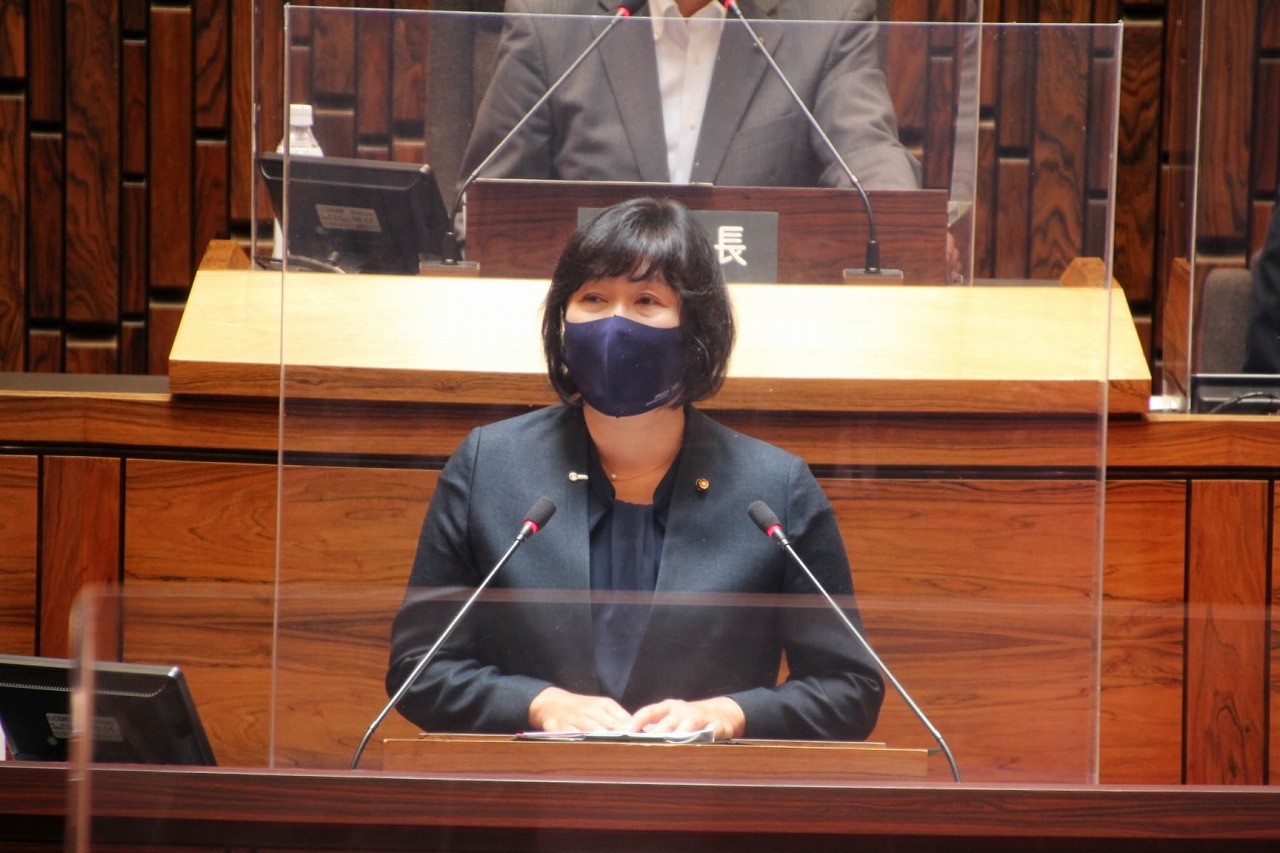 一般質問の写真です
