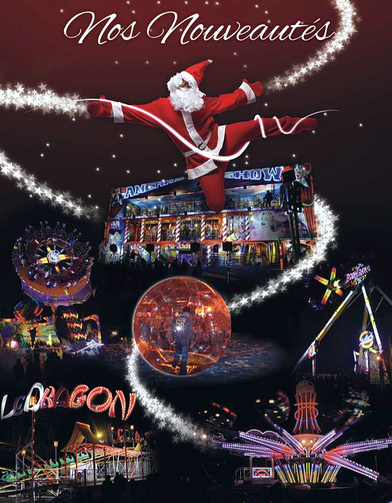 Fete foraine de noel toutes les attractions 2016