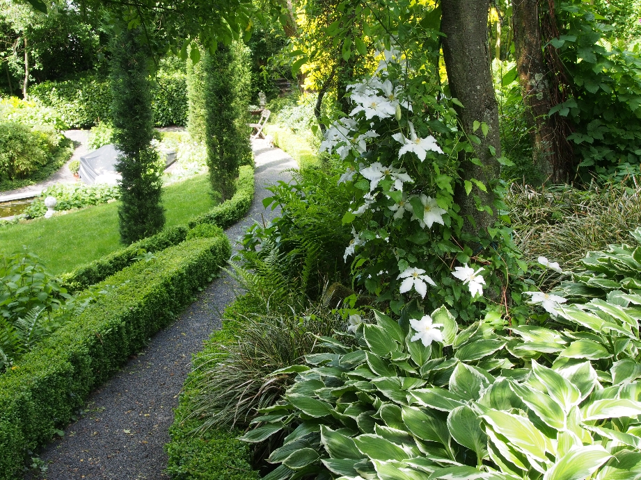 Etwas lustwandeln und genießen