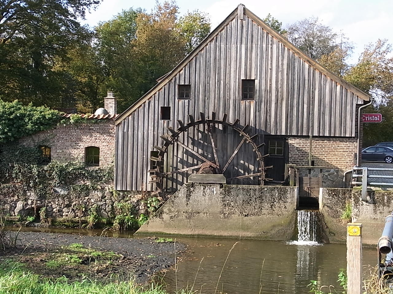 Eine alte Mühle bei Genk