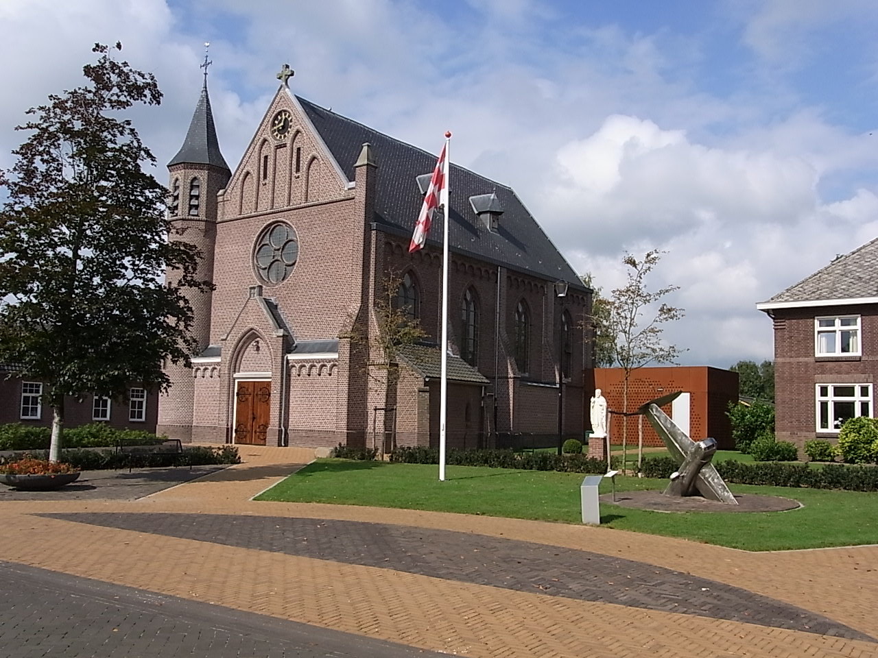 Schöne Kirche in Westerbeek