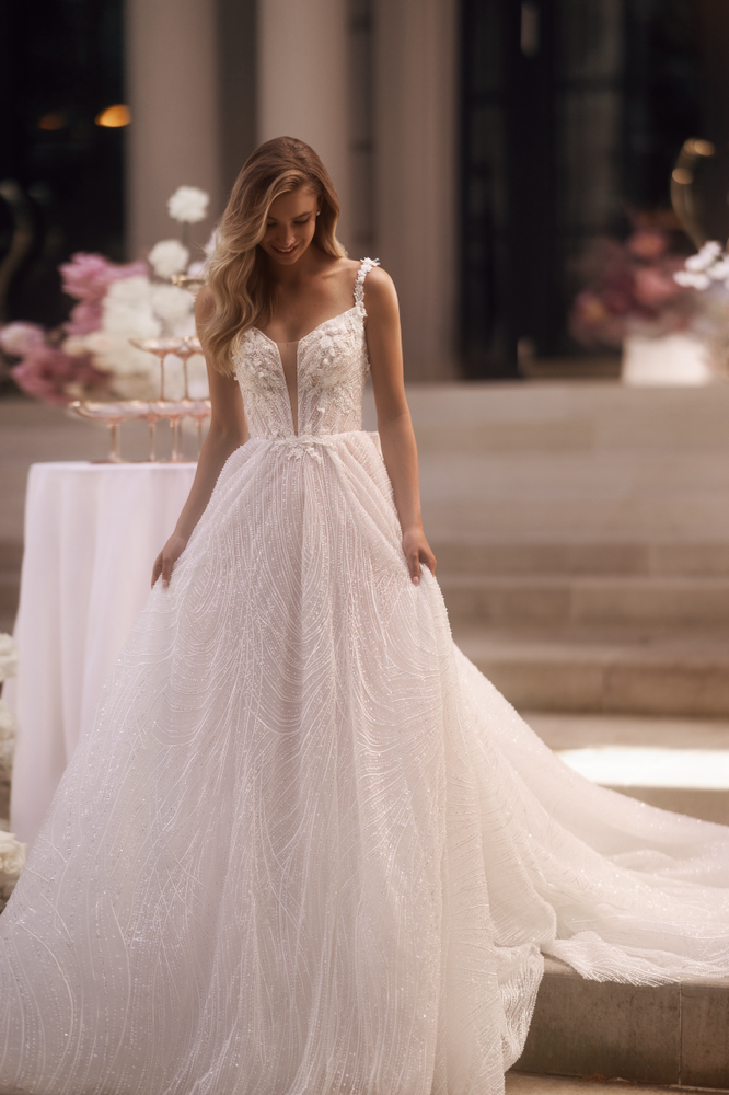 Anactacia Berlin Brautmodengeschäft, Brautmoden Berlin, A-Linie Brautkleid, Brautkleider Berlin, A-Linie Hochzeitskleider, Prinzessinen Brautkleid,