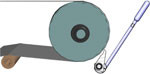 The position of our belt cleaner depends on multiple factors.