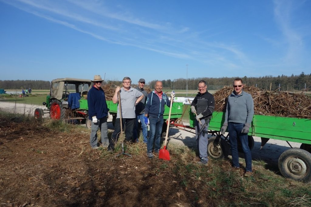 Arbeitseinsatz am 12.04.2025