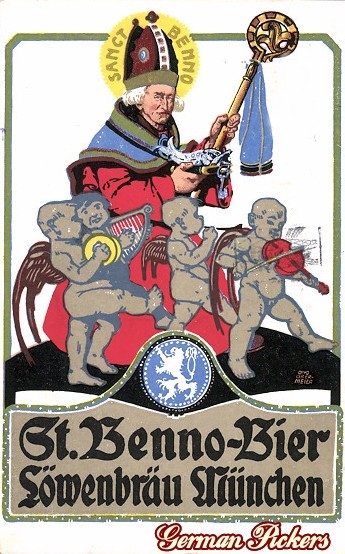 AK St. Benno Bier - Löwenbräu München