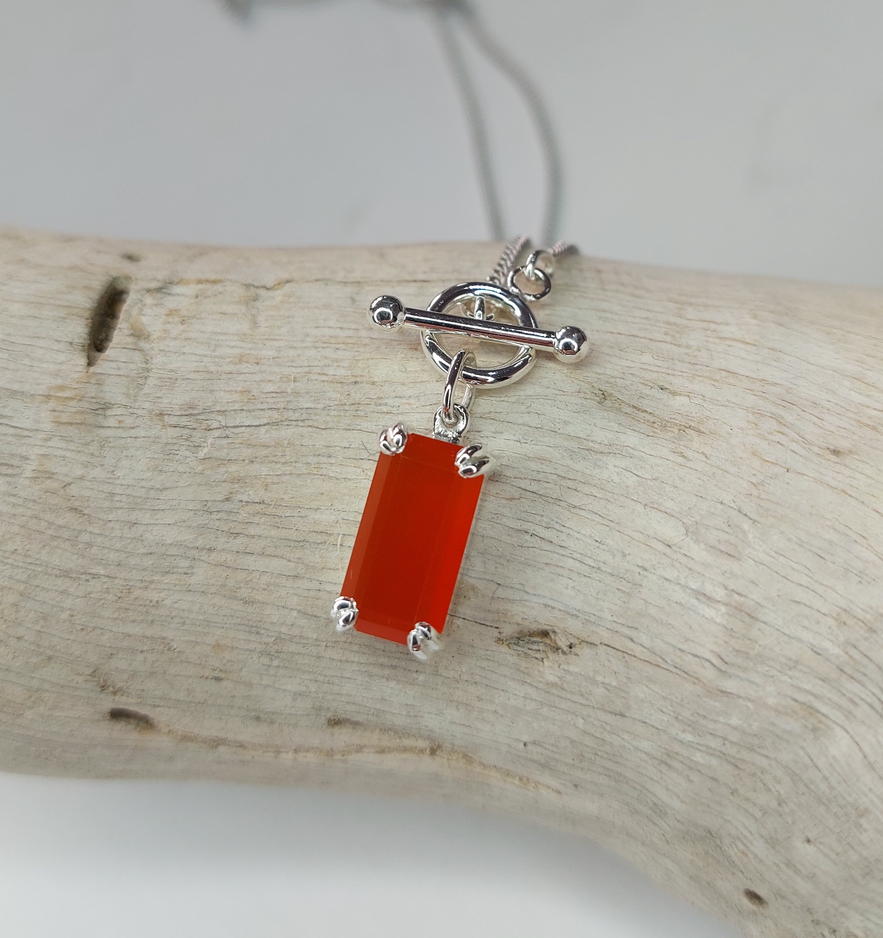 pendentif cornaline RPC / argent 925°/00 / 175€