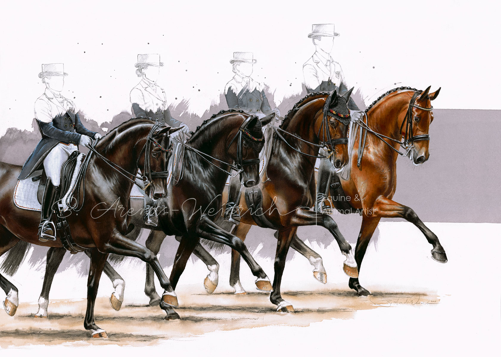 Dressur Dressage Art Kunst Pferde Bild Equine Isabell Werth Weihegold Kristina Bröring sprehe Desperado Dorothee Schneider Showtime Sönke Rothenberger Cosmo