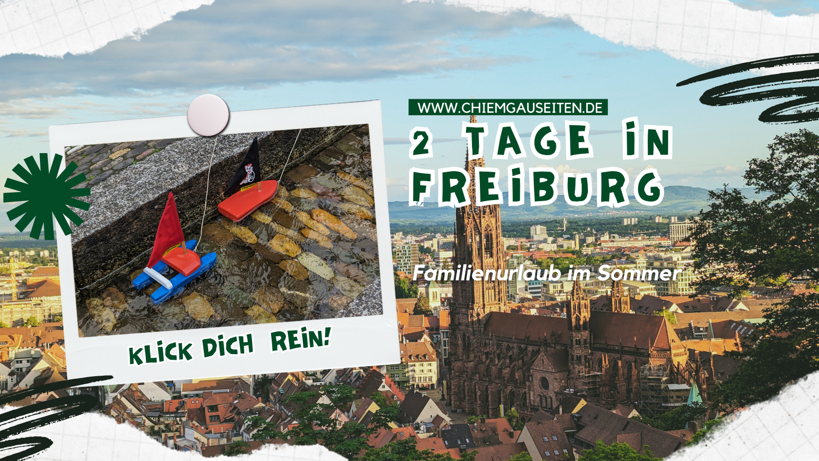 Zwei Tage Urlaub in Freiburg mit den Kindern