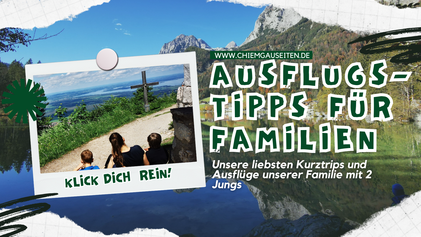 Wandern in Inzell – die schönsten Touren mit Kindern
