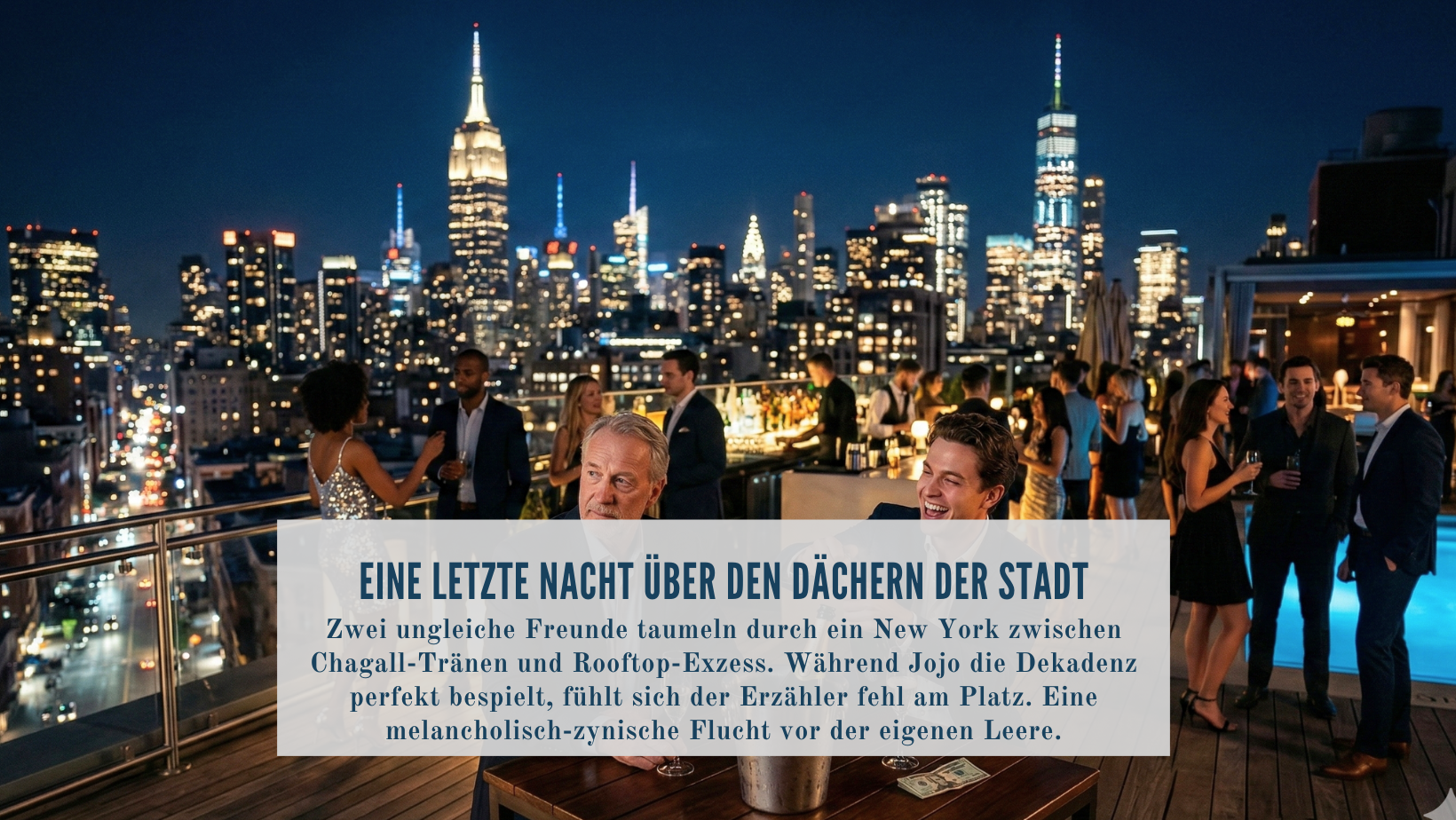 Eine letzte Nacht über den Dächern der Stadt