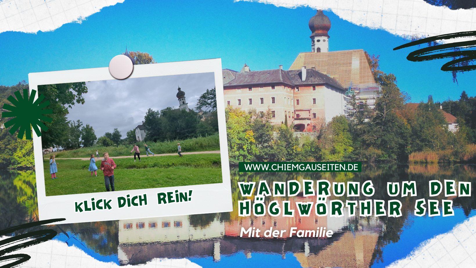 Wanderung um den Höglwörther See mit der Familie