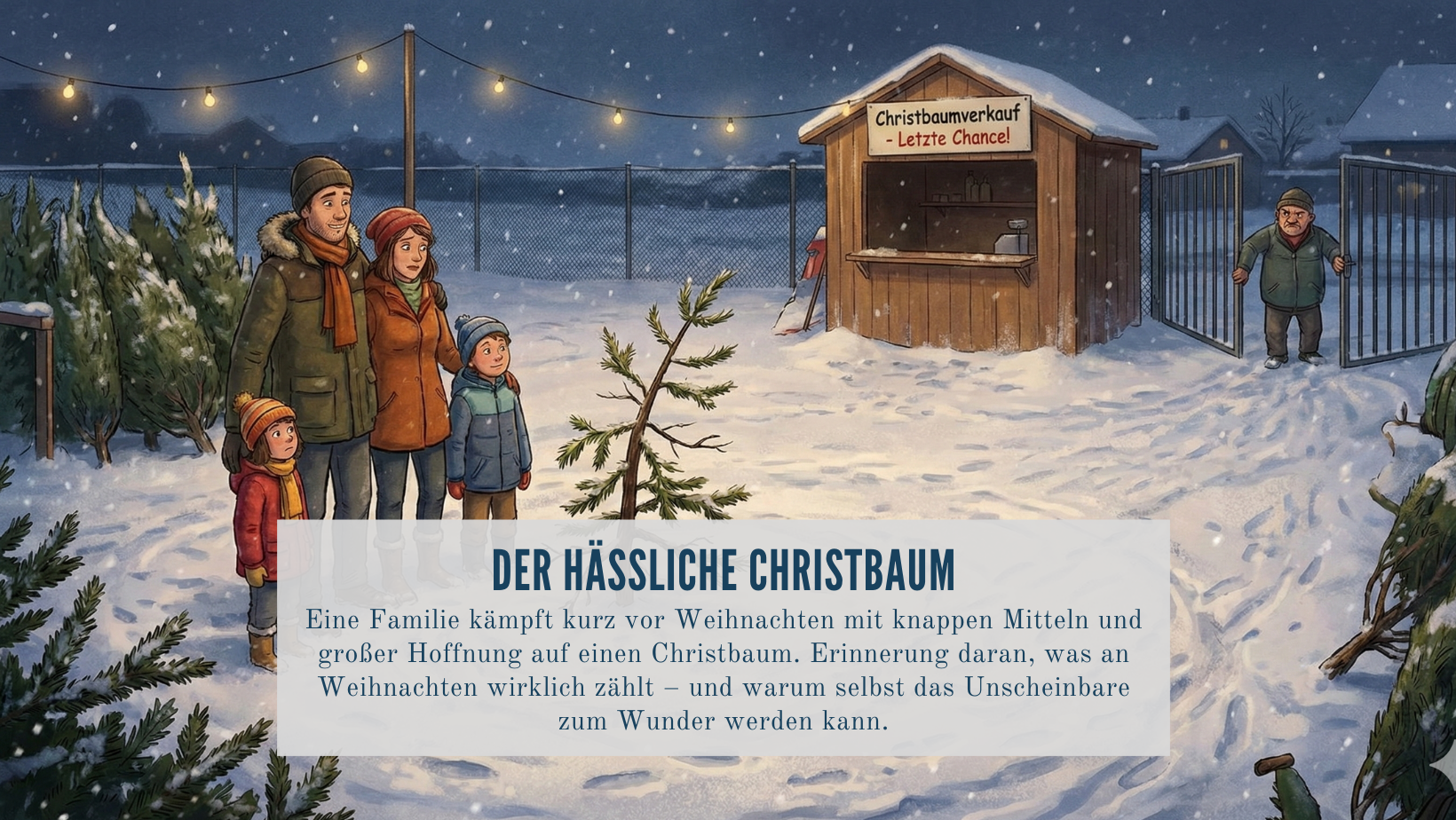 Der hässliche Christbaum