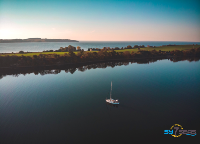 7seas vor Anker bei Rügen