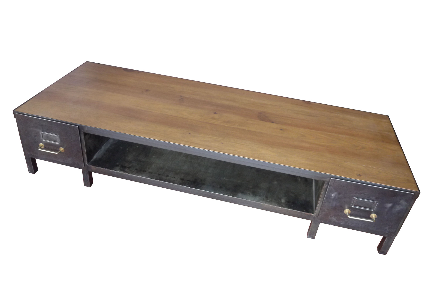 Table basse / meuble tv industriel atelier vintage mobilier ...