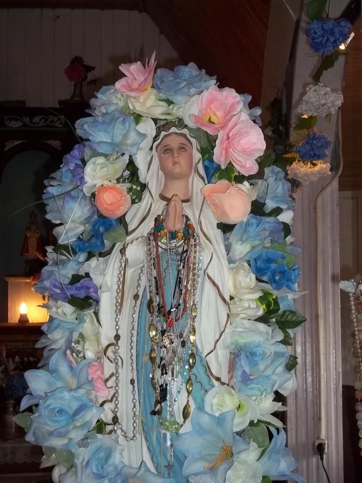 Fiesta Religiosa Virgen de Lourdes 11 de Febrero Huyar Alto