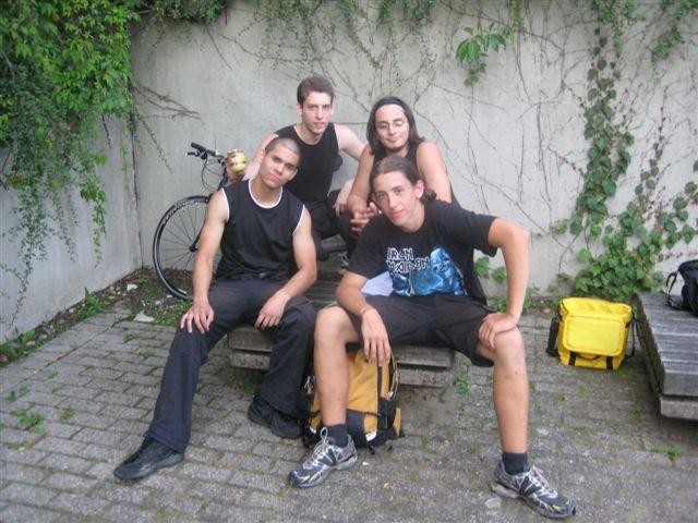 September 2007, Ruhr-Universität, Bochum, Marvin, ShaO, Gianni & Cikey