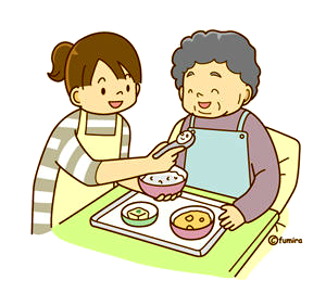 戸田市ほっとケアサービス：介護スタッフの食事の介助