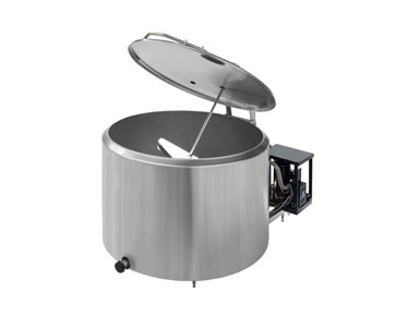 Milk cooling tank