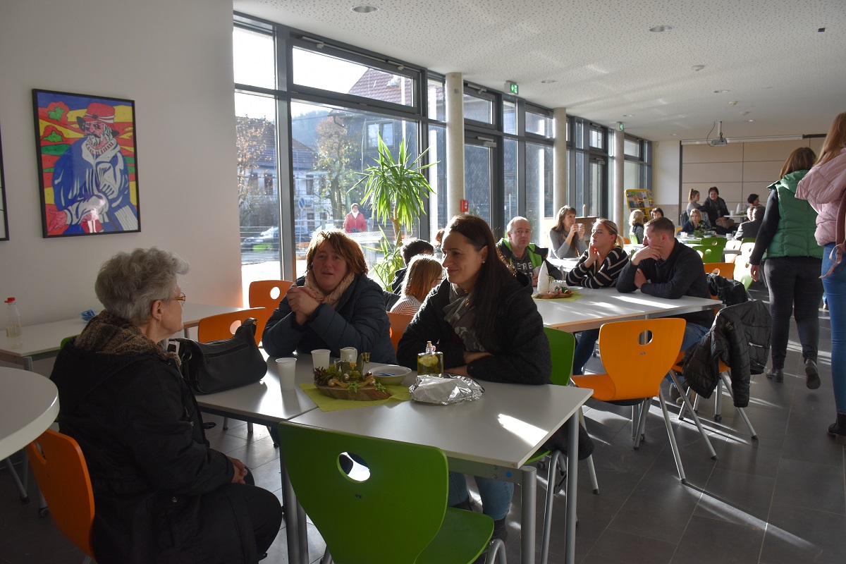 Das Elterncafé war wie immer sehr gut besucht.