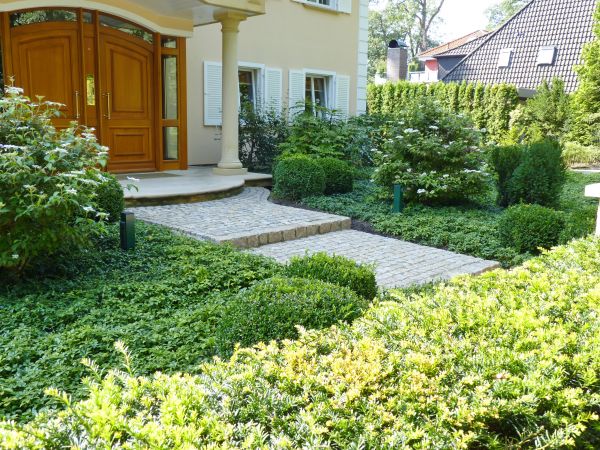 Foto: BGL. - Auch als belebende Unterpflanzung von Sträuchern im Garten oder Vorgarten sind Bodendecker ideal.