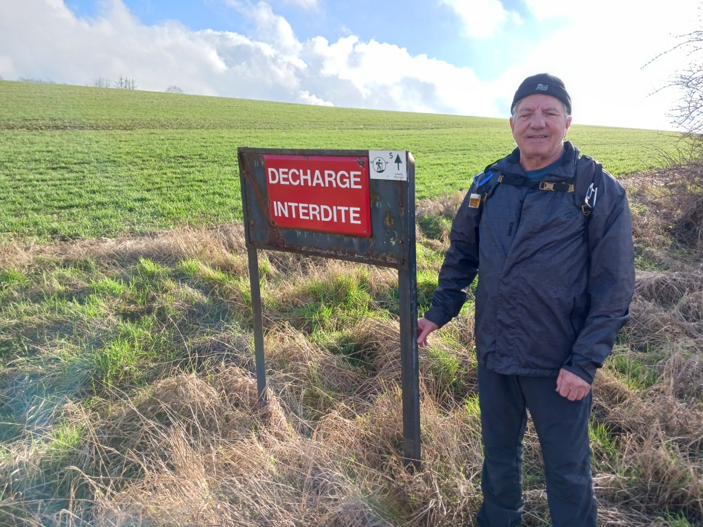 Sur le chemin balisé de Gombervaux