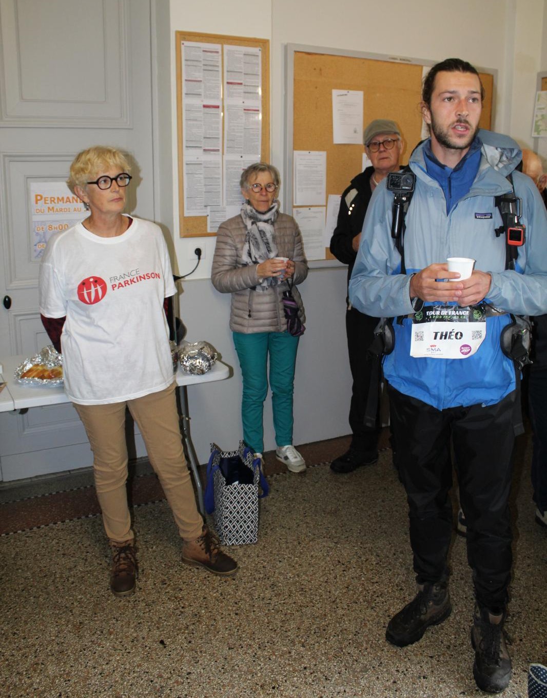 Théo explique sa démarche et son périple