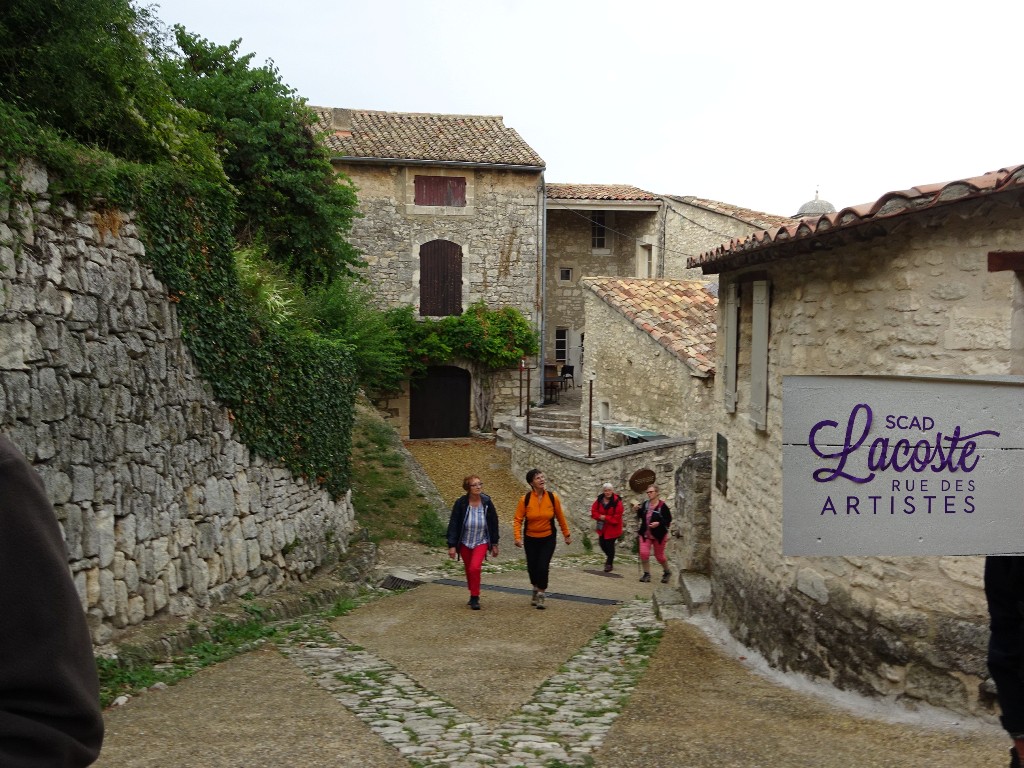 Visite du village perché de Lacoste