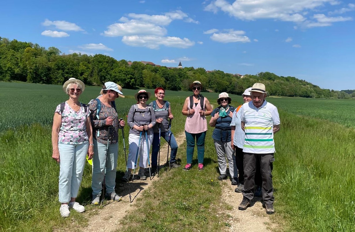 Sur le chemin de la prairie