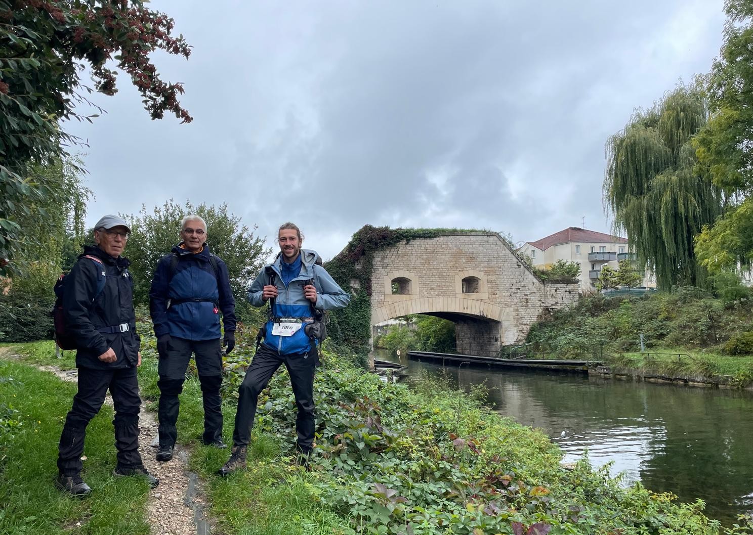 Le long de canal de la Marne au Rhin à Toul