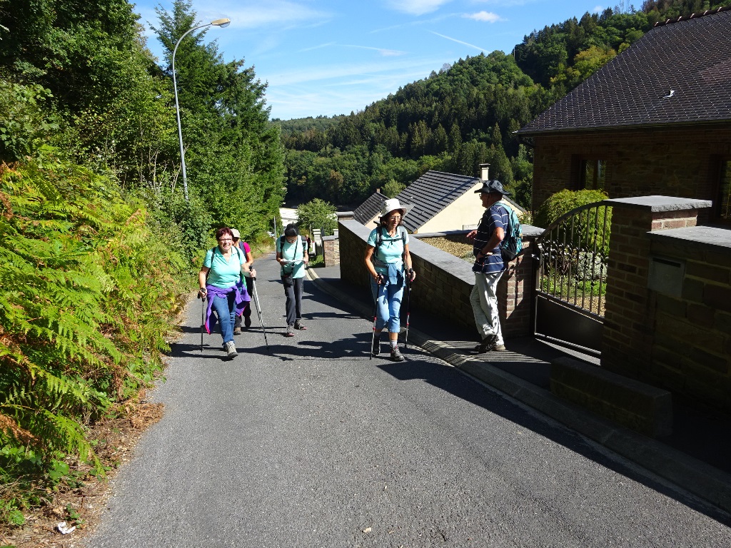 Montée vers le belvédère