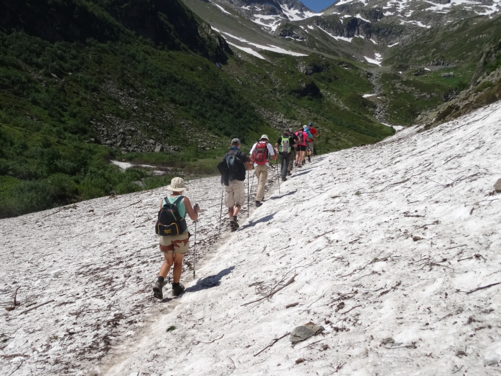 On marche sur des amas d'avalanches