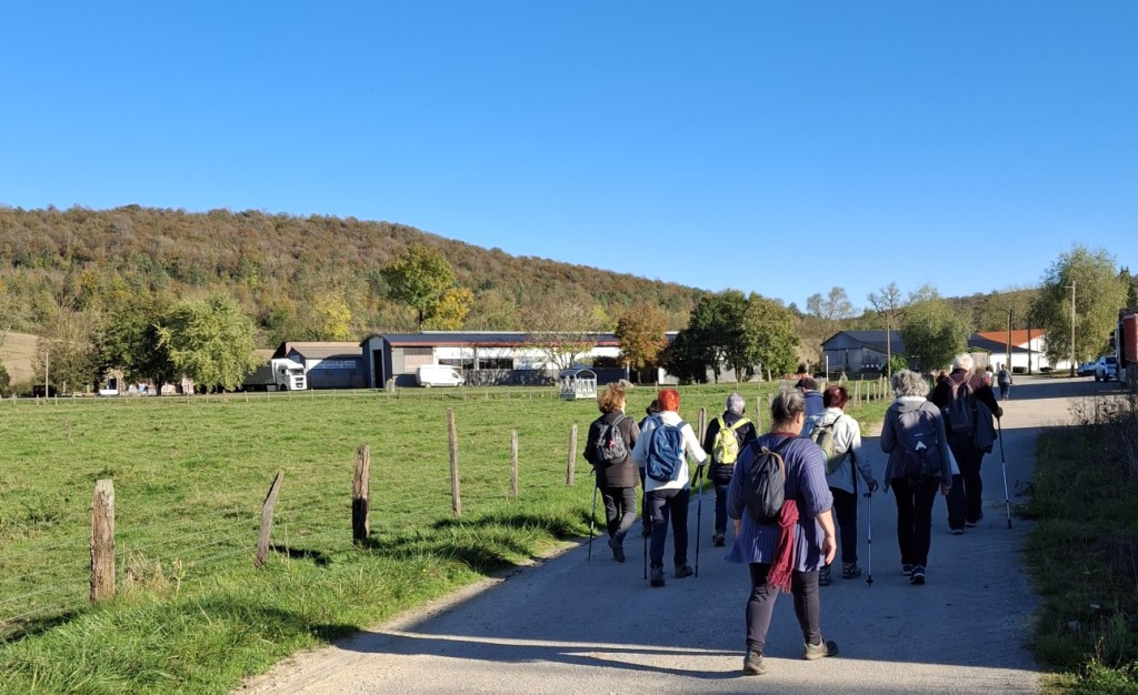 Retour vers Rigny Saint Martin par le même chemin
