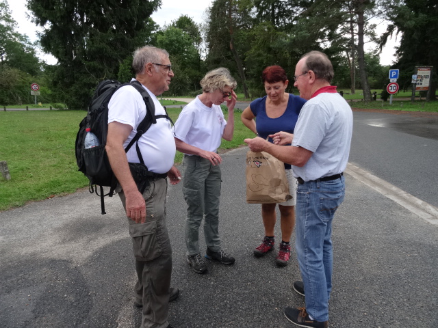 Jean Paul remercie nos guides du jour