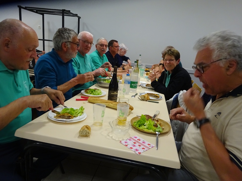 Repas du soir pour les bénévoles