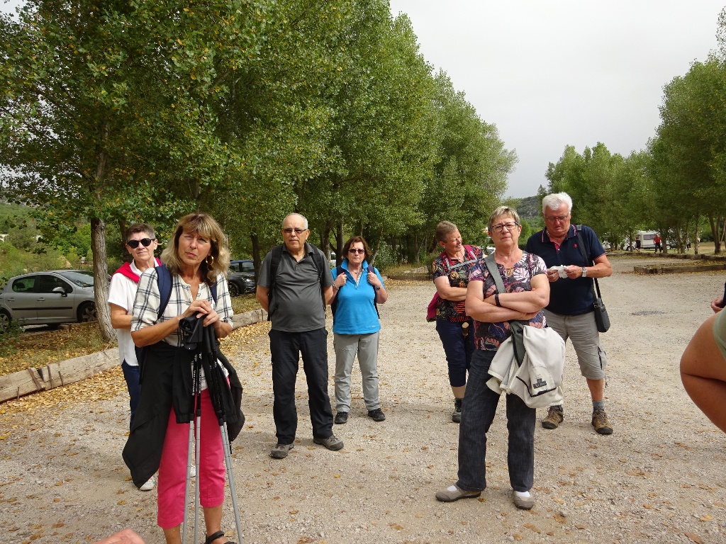 Le petit groupe des touristes